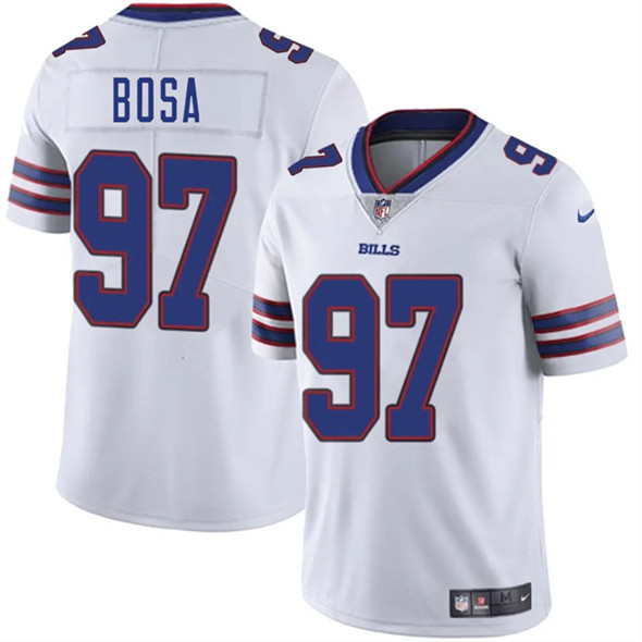 Men's Buffalo Bills #97 Joey Bosa White 2025 Vapor Untouchable Limited Jersey