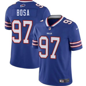Men's Buffalo Bills #97 Joey Bosa Blue 2025 Vapor Untouchable Limited Jersey