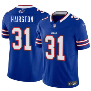 Men's Buffalo Bills #31 Maxwell Hairston Blue 2025 Draft F.U.S.E. Vapor Untouchable Limited Jersey