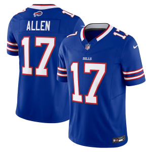 Men's Buffalo Bills #17 Josh Allen Blue 2023 F.U.S.E. Vapor Untouchable Limited Jersey