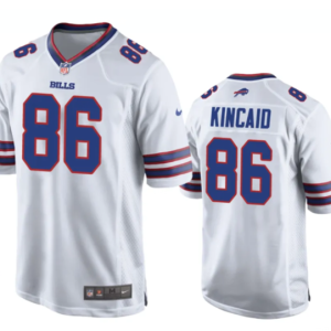 Men's Buffalo Bills #86 Dalton Kincaid White 2023 Draft Vapor Untouchable Limited Jersey