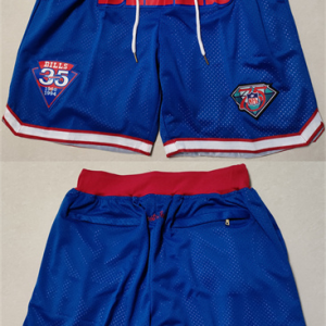 Buffalo Bills Navy Shorts (Run Small)