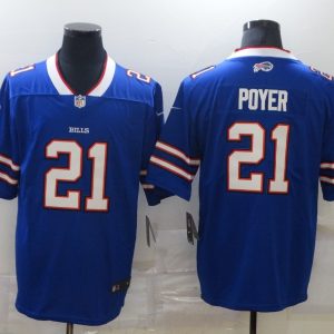 Men's Nike Buffalo Bills #21 Jordan Poyer Royal Blue Vapor Untouchable Limited Jersey