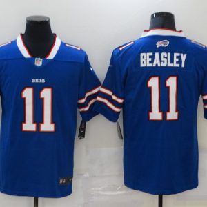 Men's Nike Buffalo Bills #11 Beasley Royal Blue Team Color Vapor Untouchable Limited Jersey