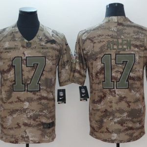 2018 NFL Men's Nike Buffalo Bills #17 Allen Salute To Service Jersey