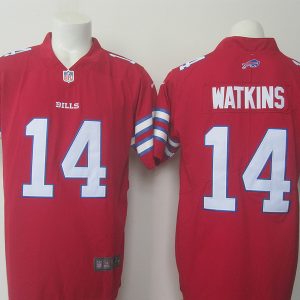 NFL Buffalo Bills #14 Watkins Red Color Rush Jersey