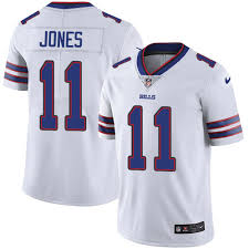 NFL Buffalo Bills #11 Zay Jones White Vapor Limited Jersey
