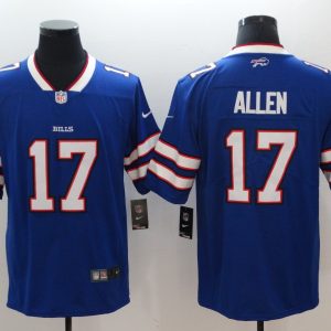 NFL Buffalo Bills #17 Allen Vapor Limited Blue Jersey