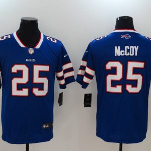 New Nike Buffalo Bills 25 McCoy Blue Vapor Untouchable Limited Jersey
