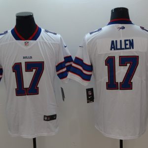 NFL Buffalo Bills #17 Allen Vapor Limited White Jersey