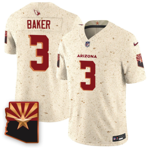Men's Arizona Cardinals #3 Budda Baker 2025 F.U.S.E. ??Rivalries?? Vapor Untouchable Limited Jersey