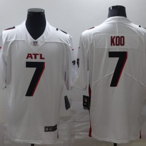 Men's Atlanta Falcons #7 Younghoe Koo Black New Vapor Untouchable Limited Jersey