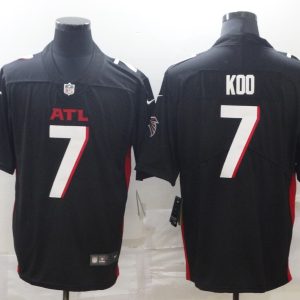 Men's Atlanta Falcons #7 Younghoe Koo White New Vapor Untouchable Limited Jersey