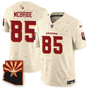 Men's Arizona Cardinals #85 Trey McBride 2025 F.U.S.E. ??Rivalries?? Vapor Untouchable Limited Jersey