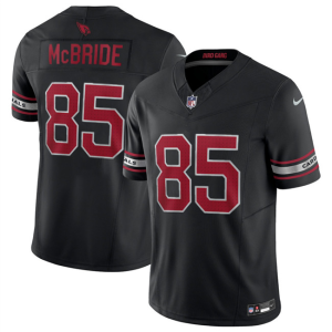 Men's Arizona Cardinals #85 Trey McBride Black 2024 F.U.S.E. Vapor Untouchable Limited Jersey