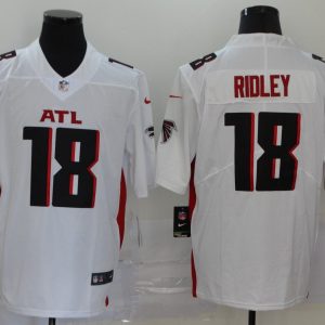 Nike Atlanta Falcons #18 Ridley White Vapor Untouchable Limited Stitched Jersey