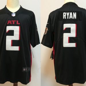 Men's Atlanta Falcons #2 Matt Ryan New Black Vapor Untouchable Limited Jersey