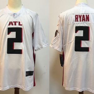 Men's Atlanta Falcons #2 Matt Ryan New White Vapor Untouchable Limited Jersey