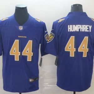 Men's Baltimore Ravens #44 Marlon Humphrey Purple Color Rush Limited Jersey
