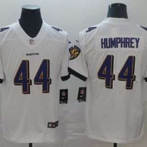 Nike Ravens #44 Humphrey White Vapor Untouchable Limited Men Jersey