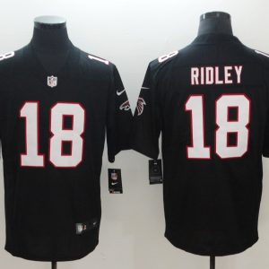 NFL Atlanta Falcons #18 Ridley Black Vapor Untouchable Color Rush Limited Player Jersey