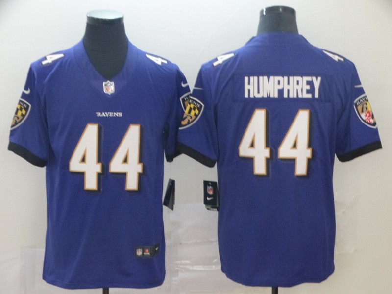 Nike Ravens #44 Humphrey Purple Vapor Untouchable Limited Men Jersey