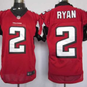 Ryan red Falcons Mens Elite Jersey
