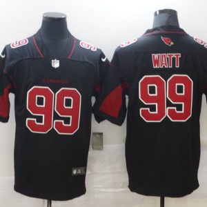 Men's Arizona Cardinals #99 J.J. Watt Black Color Rush Limited Jersey