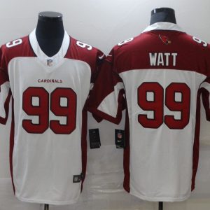 Men's Arizona Cardinals #99 J.J. Watt White Vapor Untouchable Limited Jersey