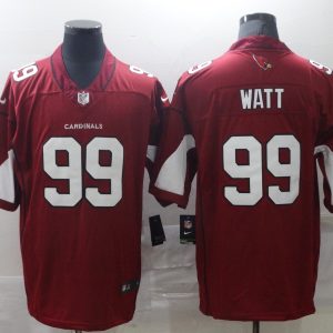 Men's Arizona Cardinals #99 J.J. Watt Red Vapor Untouchable Limited Jersey