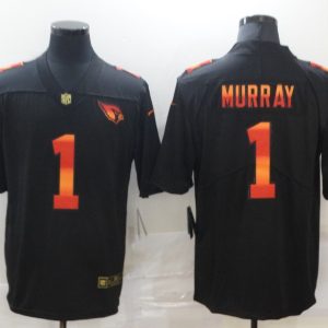 Arizona Cardinals #1 Kyler Murray 2020 Black Fashion Limited Men Jersey