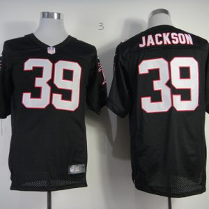 Nike Atlanta Falcons #39 Jackson Black Elite Jersey