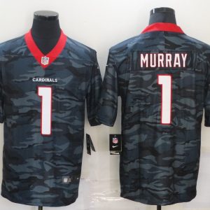 Men's Arizona Cardinals #1 Kyler Murray 2020 Black Camo Limited Men Jersey