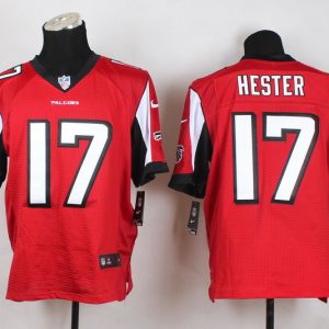 Nike Atlanta Falcons #17 Hester Red Elite Jersey