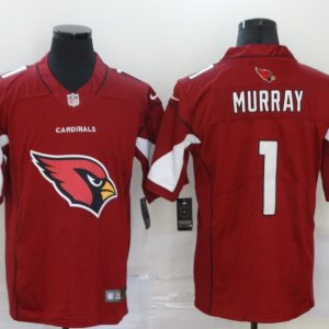 Men's Arizona Cardinals #1 Kyler Murray Red Team Big Logo Number Vapor Untouchable Limited Jersey