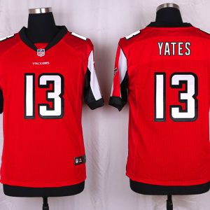 Nike Atlanta Falcons #13 Yates Red Elite Jersey