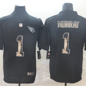 Men's Arizona Cardinals #1 Kyler Murray 2019 Black Statue Of Liberty Limited Jersey