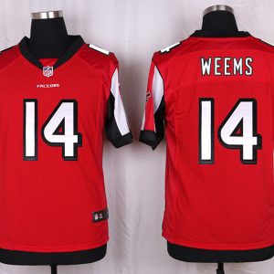 Nike Atlanta Falcons #14 Weems Red Elite Jersey