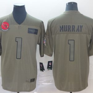 Nike Cardinals #1 Kyler Murray 2019 Olive Salute To Service Limited Men Jersey