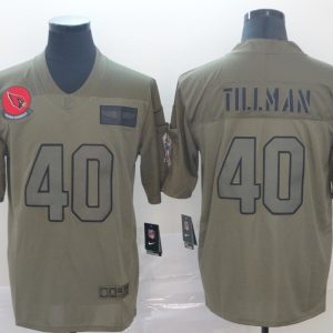 Nike Cardinals #40 Pat Tillman 2019 Olive Salute To Service Limited Men Jersey