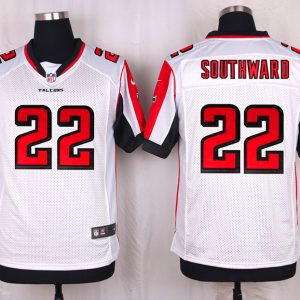 Nike Atlanta Falcons #22 Southward White Elite Jersey
