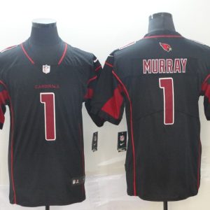 Men's NFL Arizona Cardinals #1 Murray Black Color Rush Limited Jersey