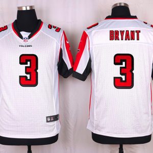 Nike Atlanta Falcons #3 Bryant White Elite Jersey