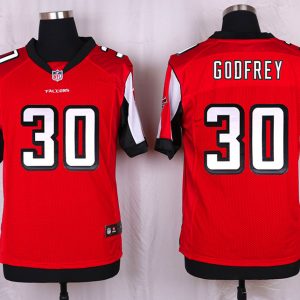 Nike Atlanta Falcons #30 Godfrey Red Elite Jersey