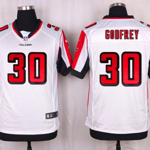 Nike Atlanta Falcons #30 Godfrey White Elite Jersey