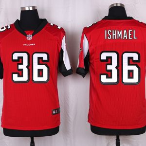 Nike Atlanta Falcons #36 Ishmael Red Elite Jersey