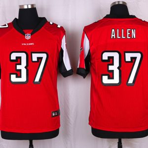 Nike Atlanta Falcons #37 Allen Red Elite Jersey