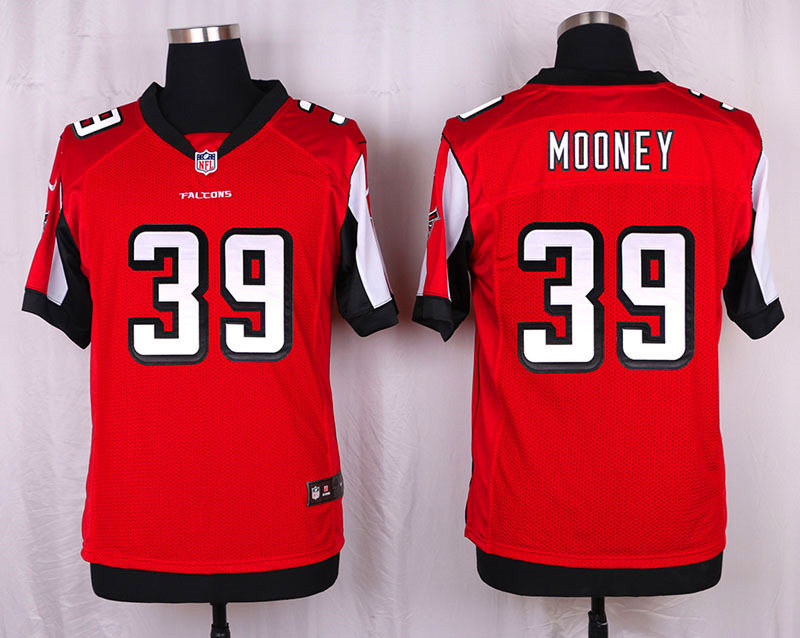 Nike Atlanta Falcons #39 Mooney Red Elite Jersey