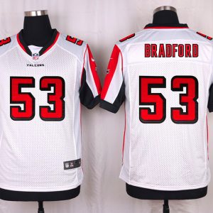 Nike Atlanta Falcons #53 Bradford White Elite Jersey