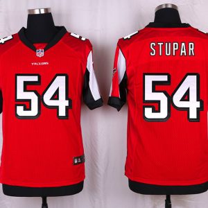 Nike Atlanta Falcons #54 Stupar Red Elite Jersey